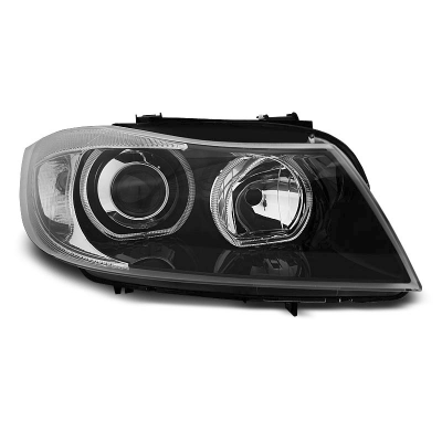 Faros Delanteros Angel Eyes Bmw E90/E91 03.05-08.08 Led Fondo Negro