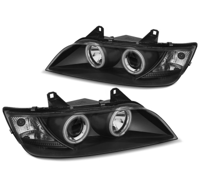 Faros Delanteros Angel Eyes Bmw Z3 01.96-02 Angel Eyes Ccfl Negro