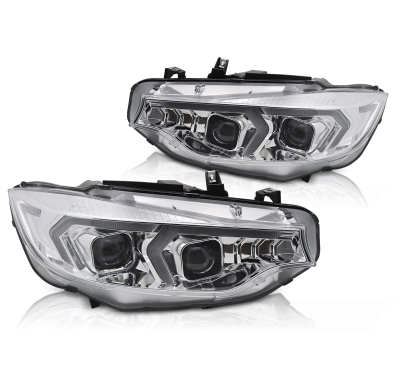 FAROS DE XENÓN CROMADOS para BMW F32/F33 13-17