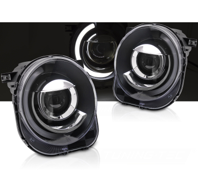 FAROS DELANTEROS JEEP RENEGADE 14- LUZ TUBO NEGRA