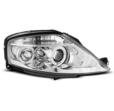 Faros Delanteros Angel Eyes Citroen C3 03.02-09 Cromados