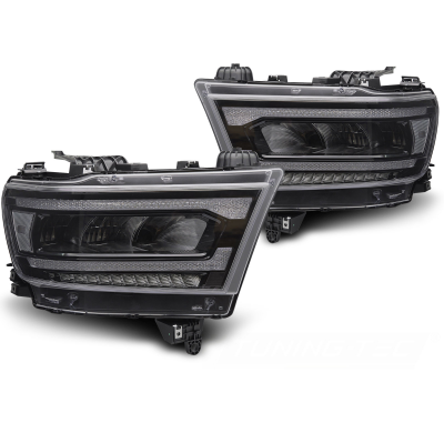 FAROS DELANTEROS LED LUZ DIURNA INTERMITENTE DINAMICO compatibles con DODGE RAM 19-22