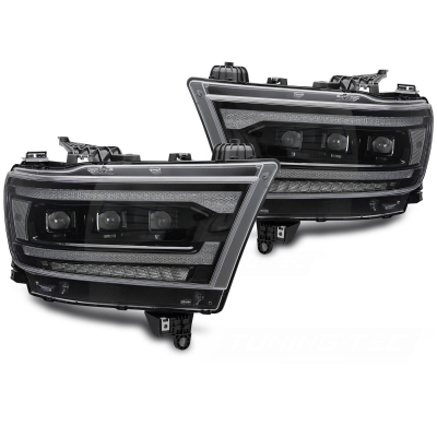 FAROS DELANTEROS LED compatibles con DODGE RAM 19-22