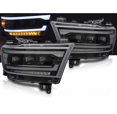 FAROS DELANTEROS LED compatibles con DODGE RAM 19-22
