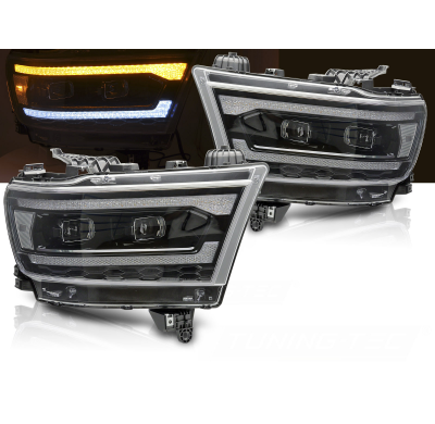 FAROS DELANTEROS LED compatibles con DODGE RAM 19-22