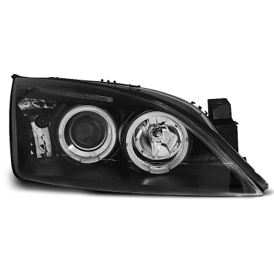 Faros Delanteros Angel Eyes Ford Mondeo 09.00-05.07 Fondo Negro
