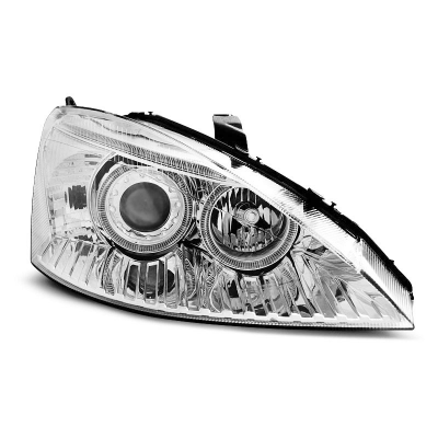 Faros Delanteros Angel Eyes Ford Focus 10.98-10.01 Cromados