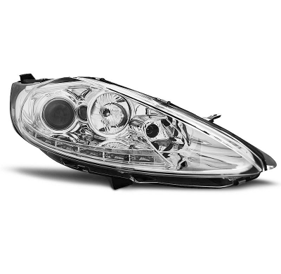 Faros Delanteros Luz Diurna Ford Fiesta Mk7 08.08-09.12 Cromados