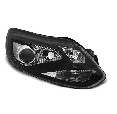 Faros Delanteros Luz Diurna Ford Focus Mk3 11-10.14 Tube Lights Negro