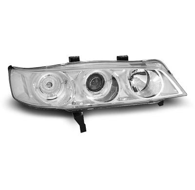 Faros Delanteros Angel Eyes Honda Accord 94-97 Cromados (Usa)