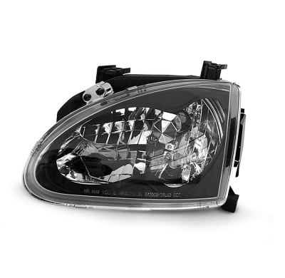 Faros Delanteros Honda Crx Del Sol 03.92-97 Negro