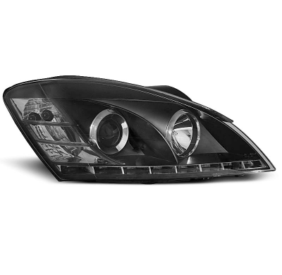 Kia Ceed 09.06-08.09 Faros Delanteros Luz Diurna Fondo Negro