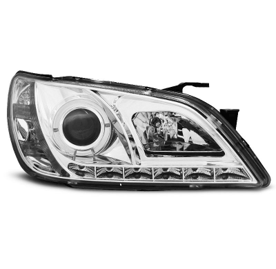 Faros Delanteros Luz Diurna Lexus Is 01-05 Cromados