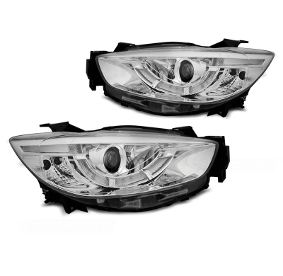 Faros Luz Diurna Mazda Cx5 11-15 Cromado R87 Luz Diurna Real