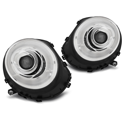 Faros Delanteros Luz Diurna Bmw Mini (Cooper) 06-14 Tube Light Cromado