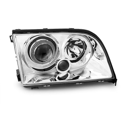 Faros Delanteros Mercedes W140 S-Klasa 03.91-10.98 Cromado