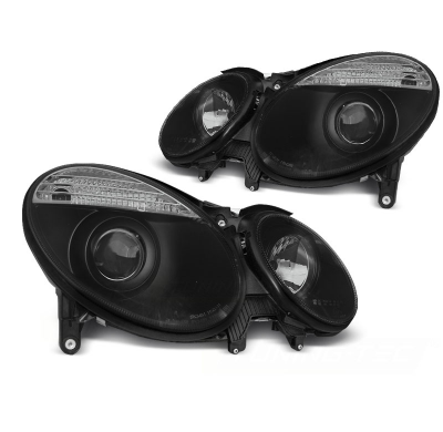 Faros Mercedes W211 E-Klasa 05.06-09 Negro
