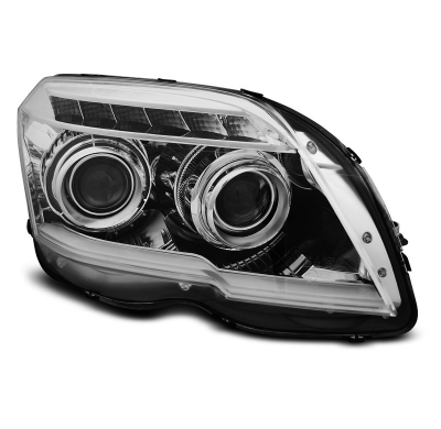 Faros Luz Diurna Mercedes Glk X204 06.08-08.12 Tube Light Cromado