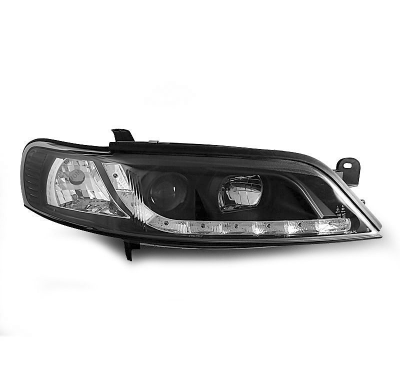 Opel Vectra B 11.95-12.98 Faros Delanteros Luz Diurna Fondo Negro