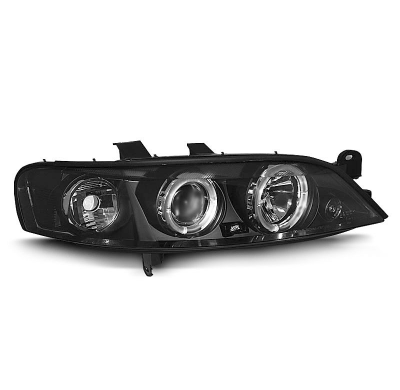 Faros Delanteros Angel Eyes Opel Vectra B 11.95-12.98 Fondo Negro