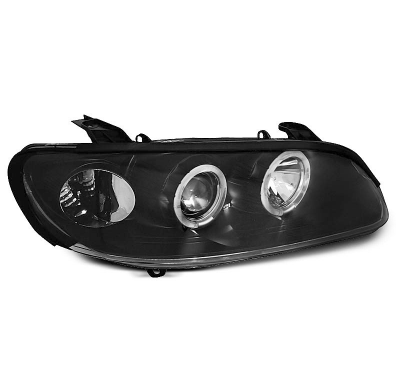 Faros Angel Eyes Opel Omega B 04.94-08.99 Angel Eyes Negro