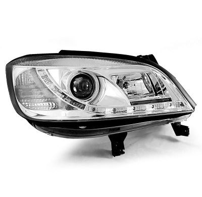 Faros Delanteros Luz Diurna Opel Zafira 04.99-06.05 Cromados