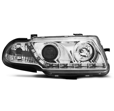 Opel Astra F 09.94-08.97 Faros Delanteros Luz Diurna Cromados