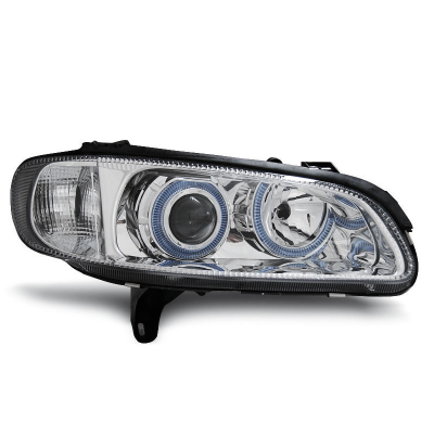 Faros Delanteros Angel Eyes Opel Omega B 04.94-08.99 Cromados