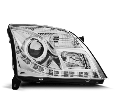 Opel Vectra C 04.02-08.05 Faros Delanteros Luz Diurna Tru Drl Ece-R87 Cromado Xenon D2s