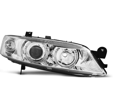 Faros Delanteros Angel Eyes Opel Vectra B 99-02 Cromados