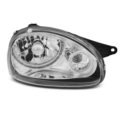Faros Delanteros Angel Eyes Opel Corsa B 02.93-10.00 Cromados