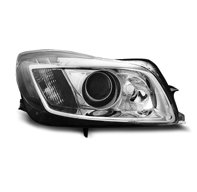Faros Delanteros Luz Diurna Opel Insignia 08-12 Cromado Tru Drl Ece-R87