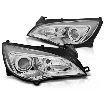 Faros Luz Diurna Opel Astra J 10-15 Tube Light Chrome