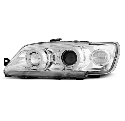Faros Delanteros Angel Eyes Peugeot 306 02.93-04.97 Cromados