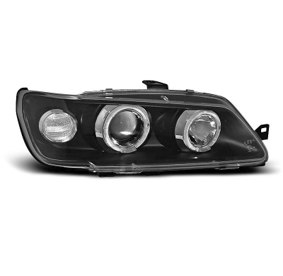 Faros Delanteros Angel Eyes Peugeot 306 02.93-04.97 Fondo Negro