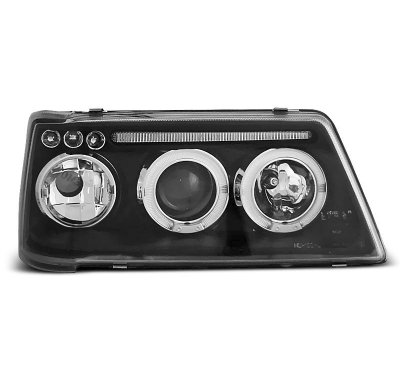 Faros Delanteros Angel Eyes Peugeot 205 09.83-10.96 Fondo Negro