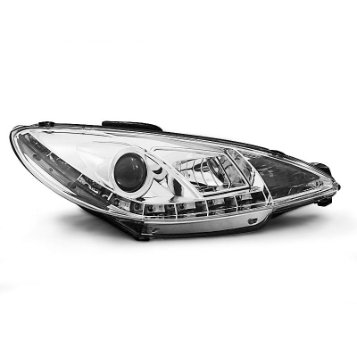 Peugeot 206 10.98-02 Faros Delanteros Luz Diurna Cromados