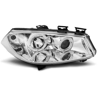 Faros Delanteros Angel Eyes Renault Megane Ii 11.02-12.05 Cromados
