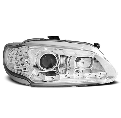 Renault Megane/Scenic 96-02.99 Faros Delanteros Luz Diurna Cromados