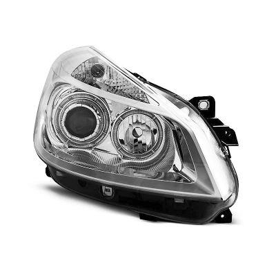 Faros Delanteros Angel Eyes Renault Clio 3 05-09 Cromado Angel Eyes