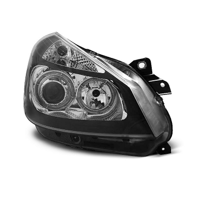 Faros Delanteros Angel Eyes Renault Clio 3 05-09 Negro Angel Eyes