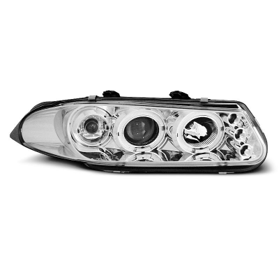 Faros Delanteros Angel Eyes Rover 200 11.95-01.00 Cromados