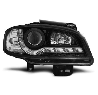 Faros Delanteros Luz Diurna Seat Ibiza/Cordoba 09.99-03.02 Fondo Negro