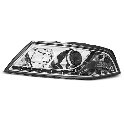 Faros Delanteros Luz Diurna Skoda Octavia 2 03.04-08 Cromados
