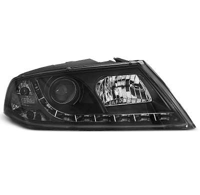 Skoda Octavia 2 03.04- 08  Xenon D1s Faros Delanteros Luz Diurna Fondo Negro