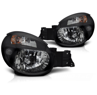FAROS HALOGENOS SUBARU IMPREZA II GD 00-03 NEGRO