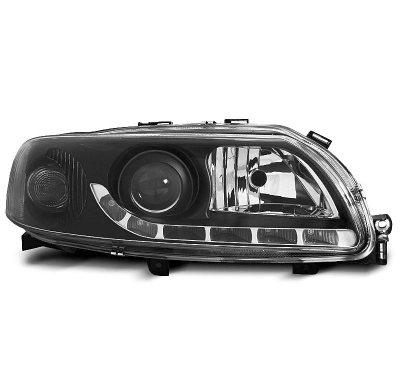 Volvo S60 V70 00-04 Negro Faros Delanteros Luz Diurna Tru Drl Ece-R87