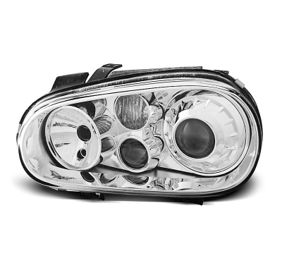 Faros Delanteros Vw Golf 4 09.97-09.03 R32 Look Cromado