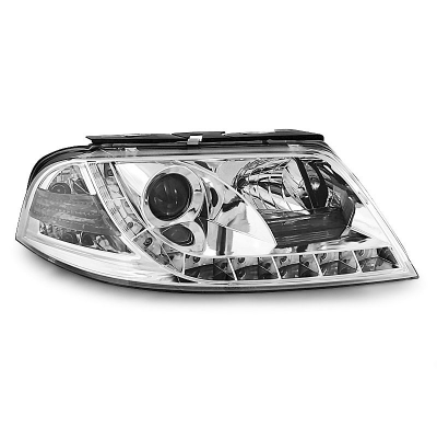 Faros Delanteros Luz Diurna Vw Passat 3bg 09.00-03.05 Cromados