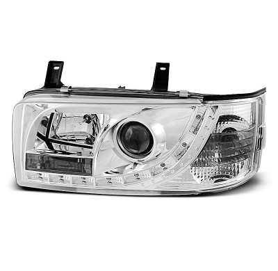 Faros Delanteros Luz Diurna Vw T4 90-03.03 Transporter Cromados